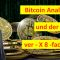 Bitcoin Analyse und der 8 X Coin - lukrativer Krypto Zock