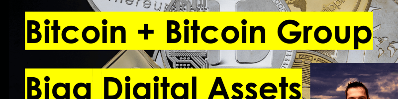 Diese Kryptoaktien legen los - Bigg Digital Assets, Hive Blockchain, Bitcoin Group