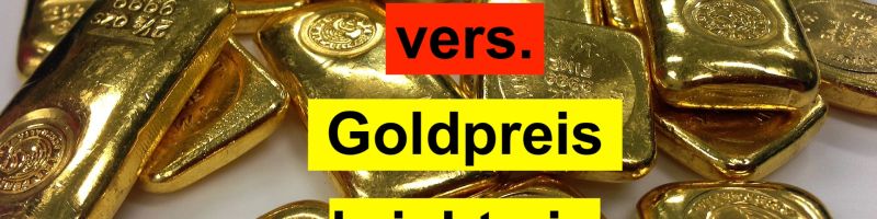 Goldausbruch und Goldeinbruch - was jetzt wichtig ist beim Goldpreis!