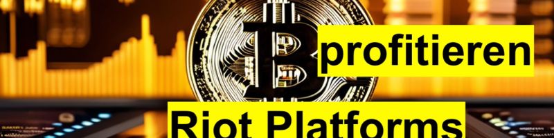 Wie vom Vom Bitcoin Halving 2024 profitieren mit Riot Platforms